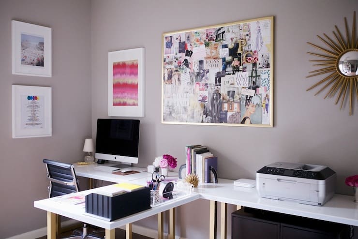 13: Subtle Taupe for Home Office