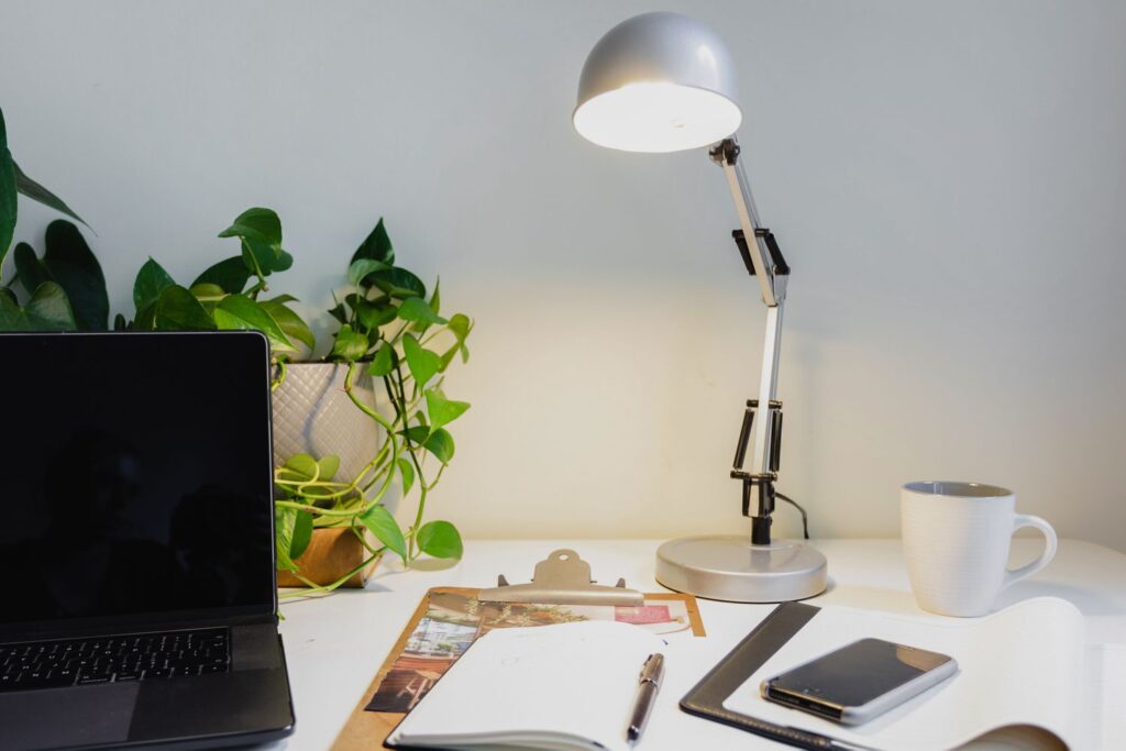 6: Illuminate Efficiency: Task-Specific Home Office Lighting 