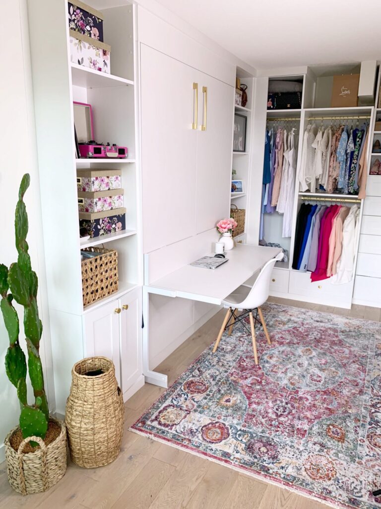 Home Office Guest Room: Closet Conversion