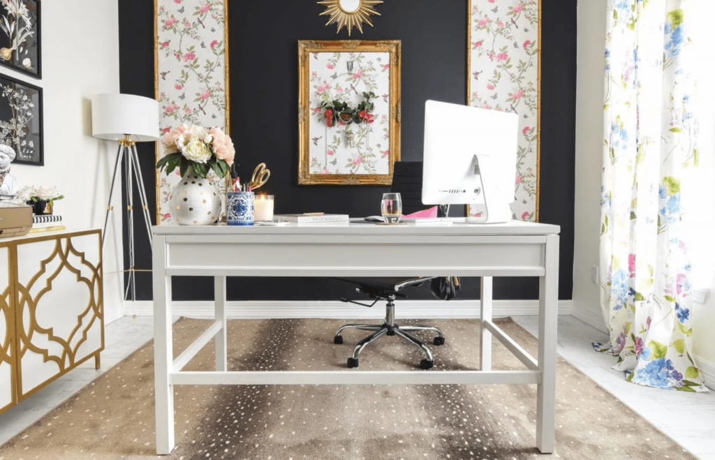 Decorate Your Home Office Space with 13 Rug Ideas