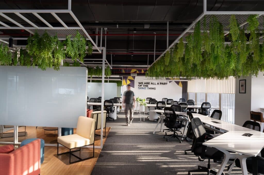 Integration of Plants in office