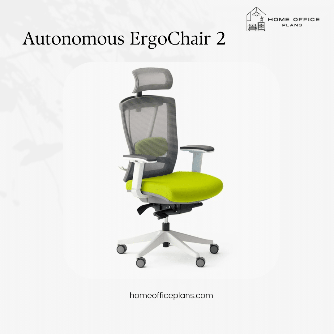 Autonomous ErgoChair  isolated on a light background