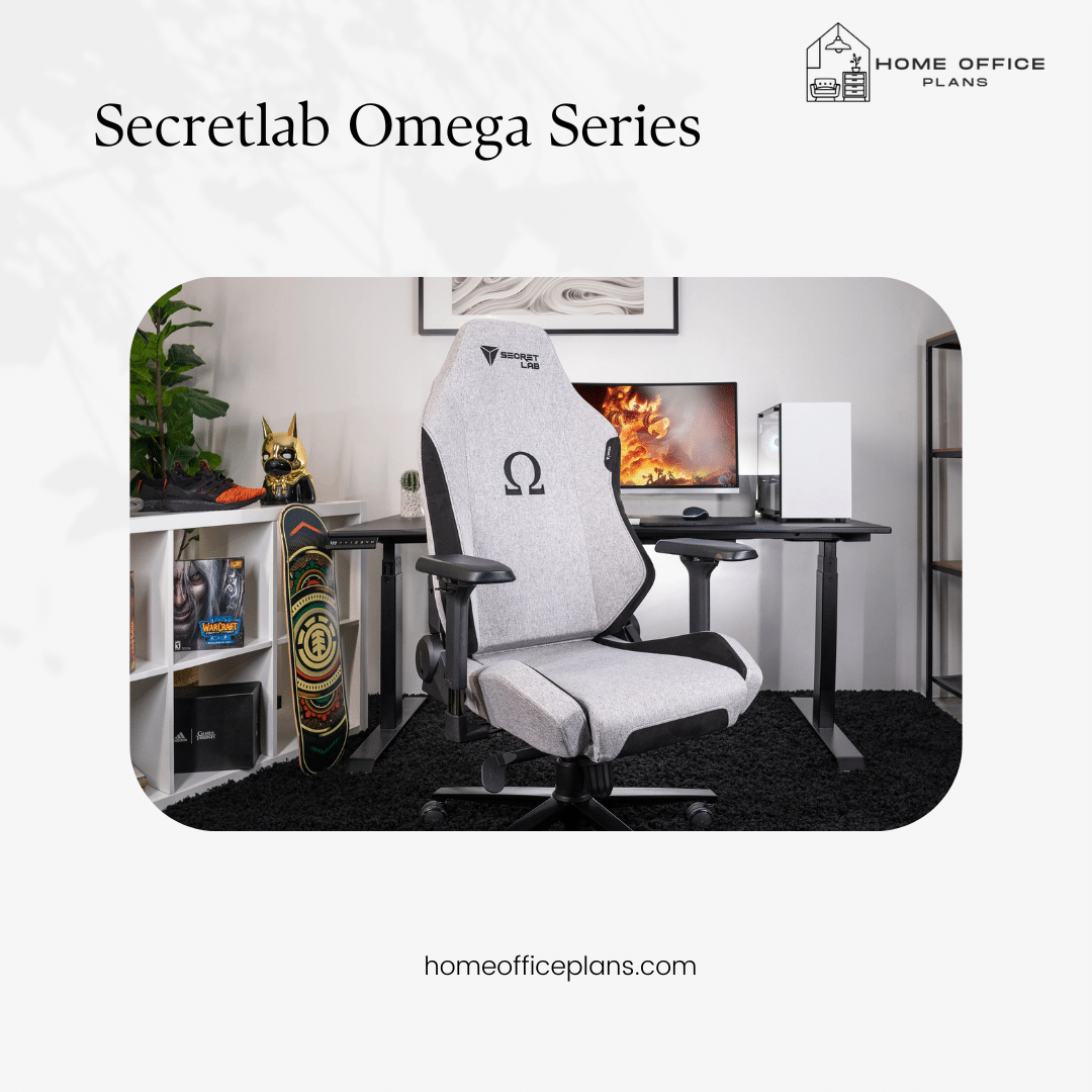 Secretlab Omega Series isolated on a light background