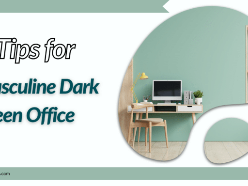 Masculine Dark Green Office