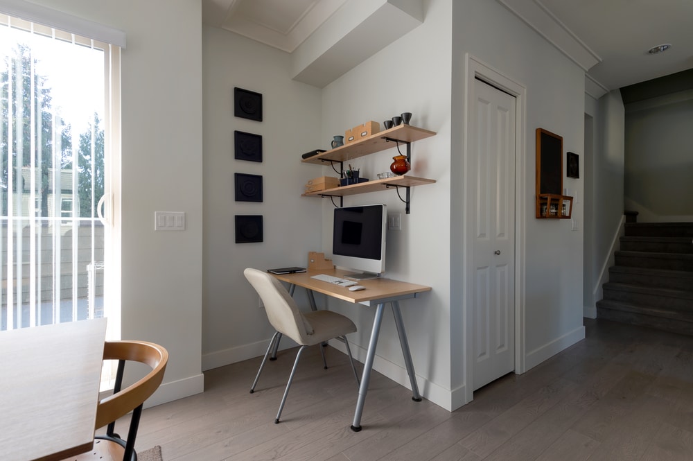 Small Office Work Space In An Apartment