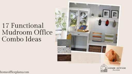 functional mudroom office ideas